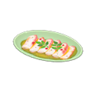 barred-knifejaw carpaccio