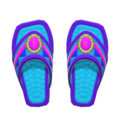 Beaded Sandals (Purple) NH Icon.png