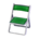 Folding chair's Green variant