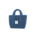 Logo Tote Bag's Navy Blue variant
