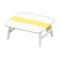 Nordic Table (White - Little Flowers) NH Icon.png