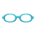 Oval Glasses's Blue variant