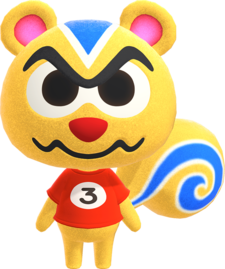 Artwork of Ricky the Squirrel
