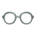 Round-Frame Glasses's Silver variant