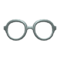 Round-Frame Glasses (Silver) NH Icon.png