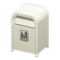 Steel Trash Can (White - Bottles & Cans) NH Icon.png