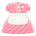 Diner uniform's Pink variant