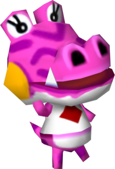 Artwork of Liz the Alligator