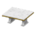 Marble table's White variant