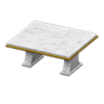 marble table