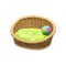Pet Bed (Natural - Floral) NH Icon.png