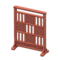 Artful Screen (Cherry Wood - Azuki Red) NH Icon.png