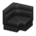 Box corner sofa's Black variant
