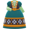 Cold-Country Dress (Green) NH Icon.png