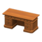 Den Desk (Brown Wood) NH Icon.png