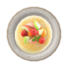 fruit-topped pancakes