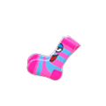Funny-Face Socks (Pink) NH Storage Icon.png