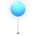 Glowing-moss balloon's Blue variant