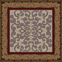 Texture of opulent rug