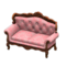 Elegant Sofa (Brown - Pink Roses) NH Icon.png