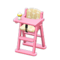 High Chair (Pink - Beige) NH Icon.png