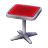 Metal-rim table