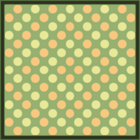 Texture of pastel dot rug