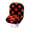 Polka-Dot Chair (Pop Black - Pop Black) NL Model.png