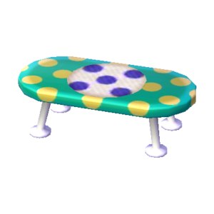 Polka-Dot Low Table (Melon Float - Grape Violet) NL Model.png