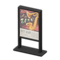 Poster Stand (Black - Jazz Concert) NH Icon.png