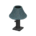 Rattan table lamp's Gray variant