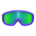 Ski goggles's Purple variant