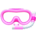 Snorkel Mask's Pink variant