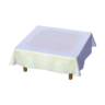 Table with cloth