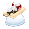 Banana split hat