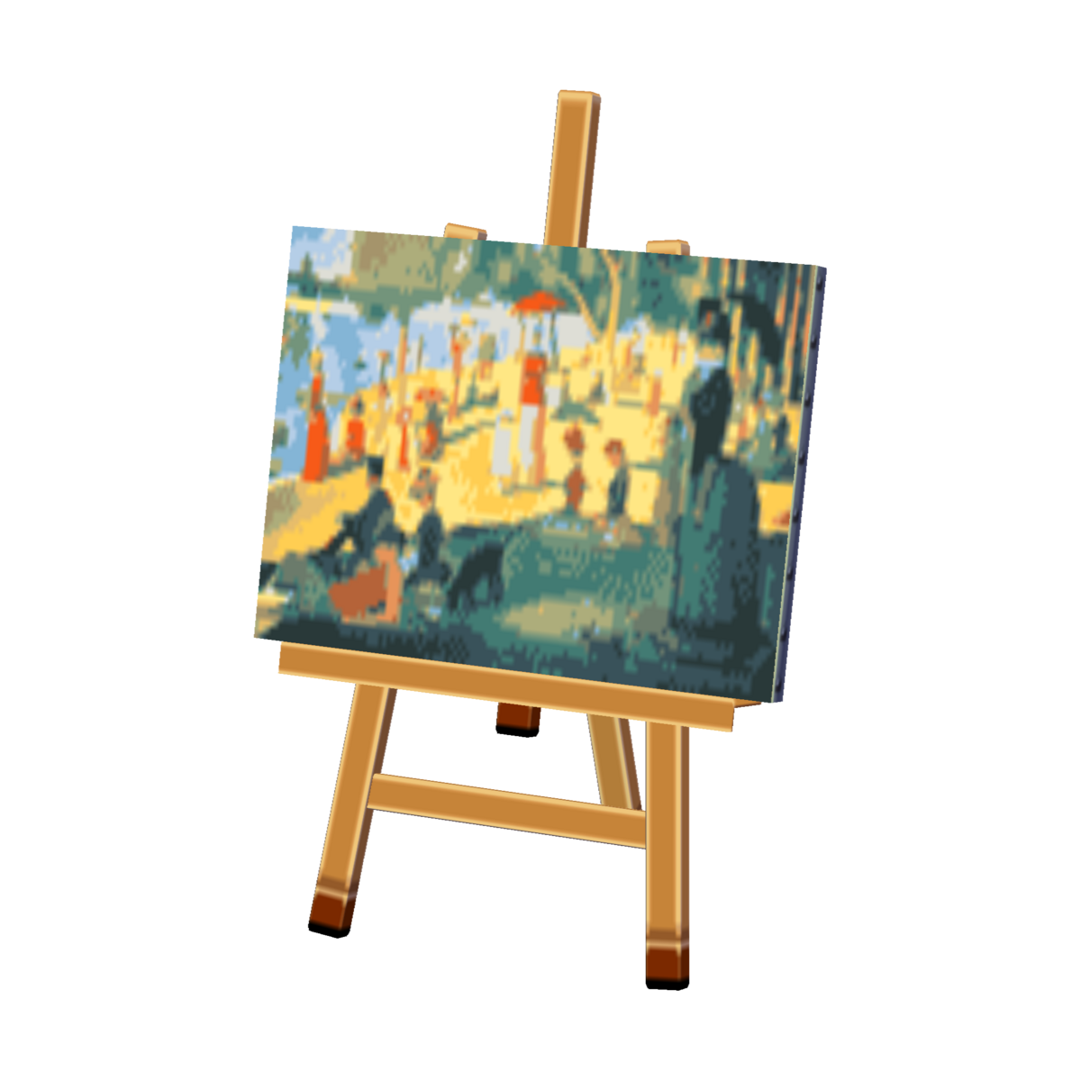 Calm painting (City Folk) - Animal Crossing Wiki - Nookipedia