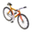 Mountain bike's Orange and yellow variant