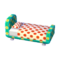 Polka-Dot Bed (Melon Float - Red and White) NL Model.png