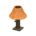 Rattan table lamp's Reddish brown variant