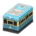 Throwback container's Light blue variant