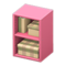 Upright Organizer (Pink - Checkered Beige) NH Icon.png