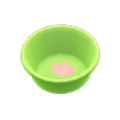 Bath Bucket (Green - Tulip) NH Icon.png