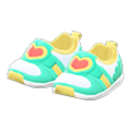 Cute Sneakers (Green) NH Storage Icon.png