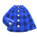 Flannel Shirt (Blue) NH Icon.png