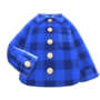 Flannel Shirt (Blue) NH Icon.png