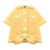 Front-Tie Button-Down Shirt (Yellow) NH Icon.png