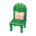 Green chair's Middle green variant