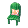 Green chair