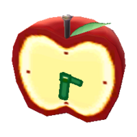 Juicy-apple clock