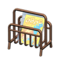 Tubular Magazine Rack (Copper - Comic Magazine) NH Icon.png
